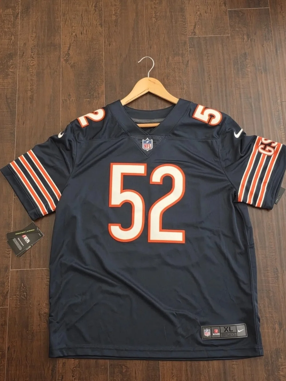 Nike Chicago Bears Football Jersey #52 - Picture 1 of 6